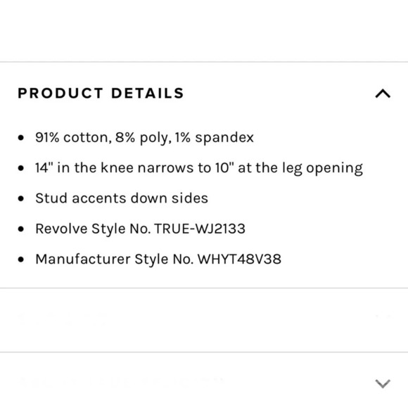 True Religion Halle Tuxedo Skinny Jeans Blue Low Rise Y2K size 27 - Picture 8 of 15